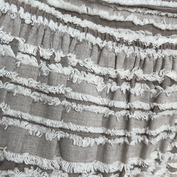 Maeve Taupe ruffle tank - Picture 4 of 4